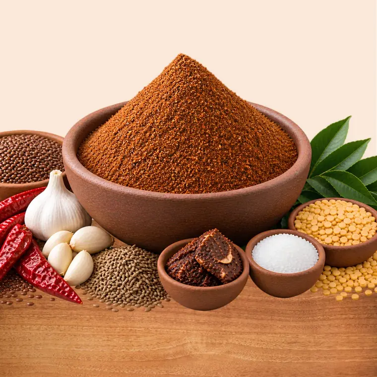 Agasi Chutney Pudi (illustrative image)